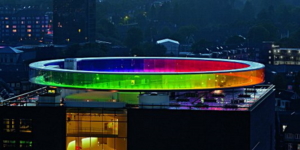 "Your Rainbow Panorama" di Olafur Eliasson